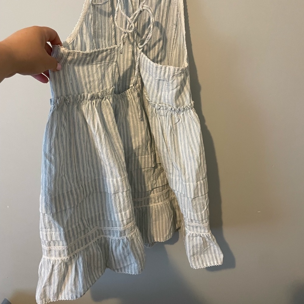 Free People Desert Days Stripe Mini Dress size S New - Picture 5 of 11